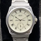 Rare SEIKO Silverwave Subsecond Quartz 2628-0060 Roman White Dial Vintage 1980s
