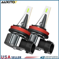 Ice Blue H11 H9 LED Foglights Kit Fog Light Bulbs Super Bright Car Auto Parts E