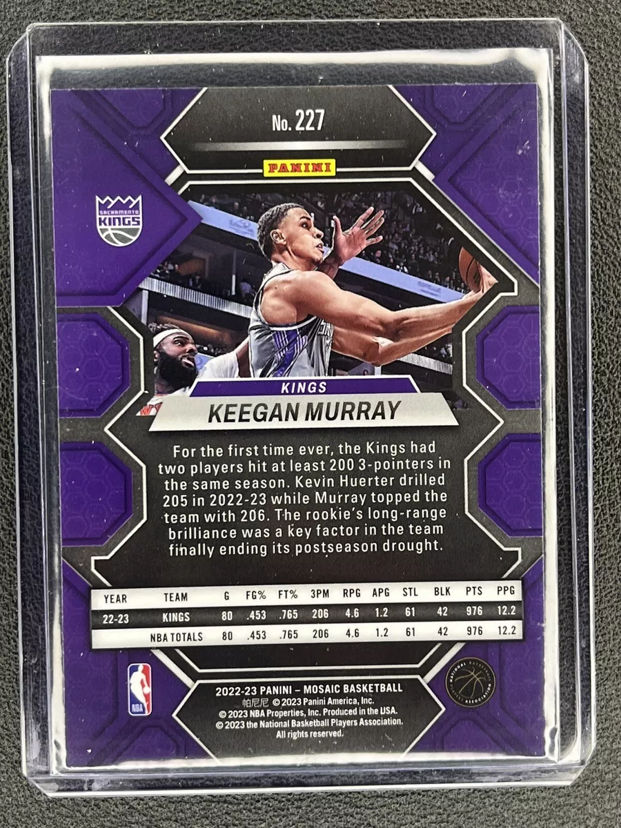 Sacramento Kings: Keegan Murray 2022 - Officially Licensed NBA Removable  Adhesive Decal