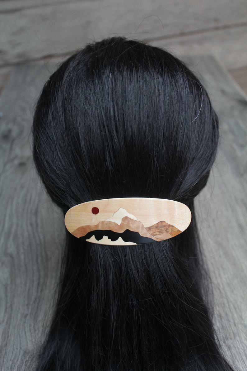 BARRETTE,5--Pinces à cheveux françaises rétro, Imitation perle cristal
