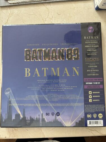 Batman The Original Motion Picture Mondo 2XLP & Graphic Novel Box Set SDCC 2024! - Picture 2 of 2