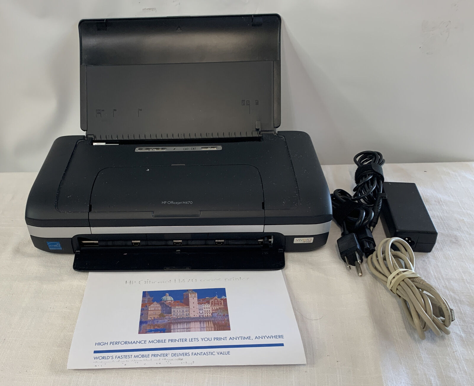 Officejet H470 Mobile Printer Inkjet Small Portable for sale online eBay
