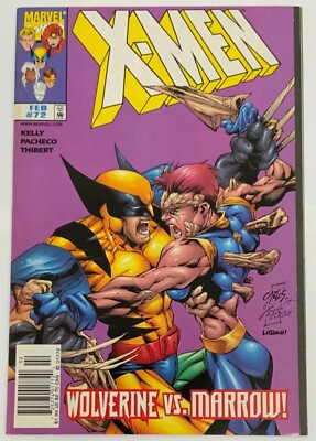 X-Men 72 Newsstand Edition Wolverine Vs Marrow Carlos Pacheco Cover