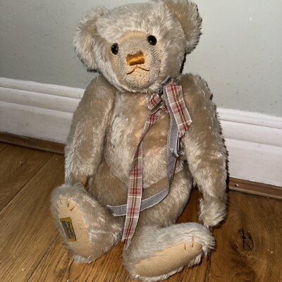 Merry thought Alpha Ferrell Pink Limited Edition 49 of 750 With Squeak 17 Inches