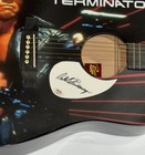 ARNOLD SCHWARZENEGGER SIGNED CUSTOM ACOUSTIC GUITAR TERMINATOR PSA COA — photo 2