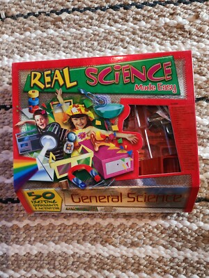 Real Science Made Easy The 5 Senses 50 Experiments Kit Silver Dolphin-100% comp