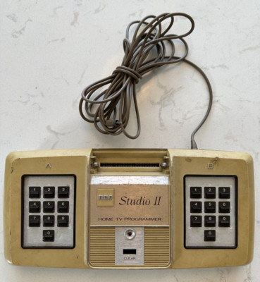 RCA Studio II Home TV Programmer Game Console I8V100 UNTESTED READ