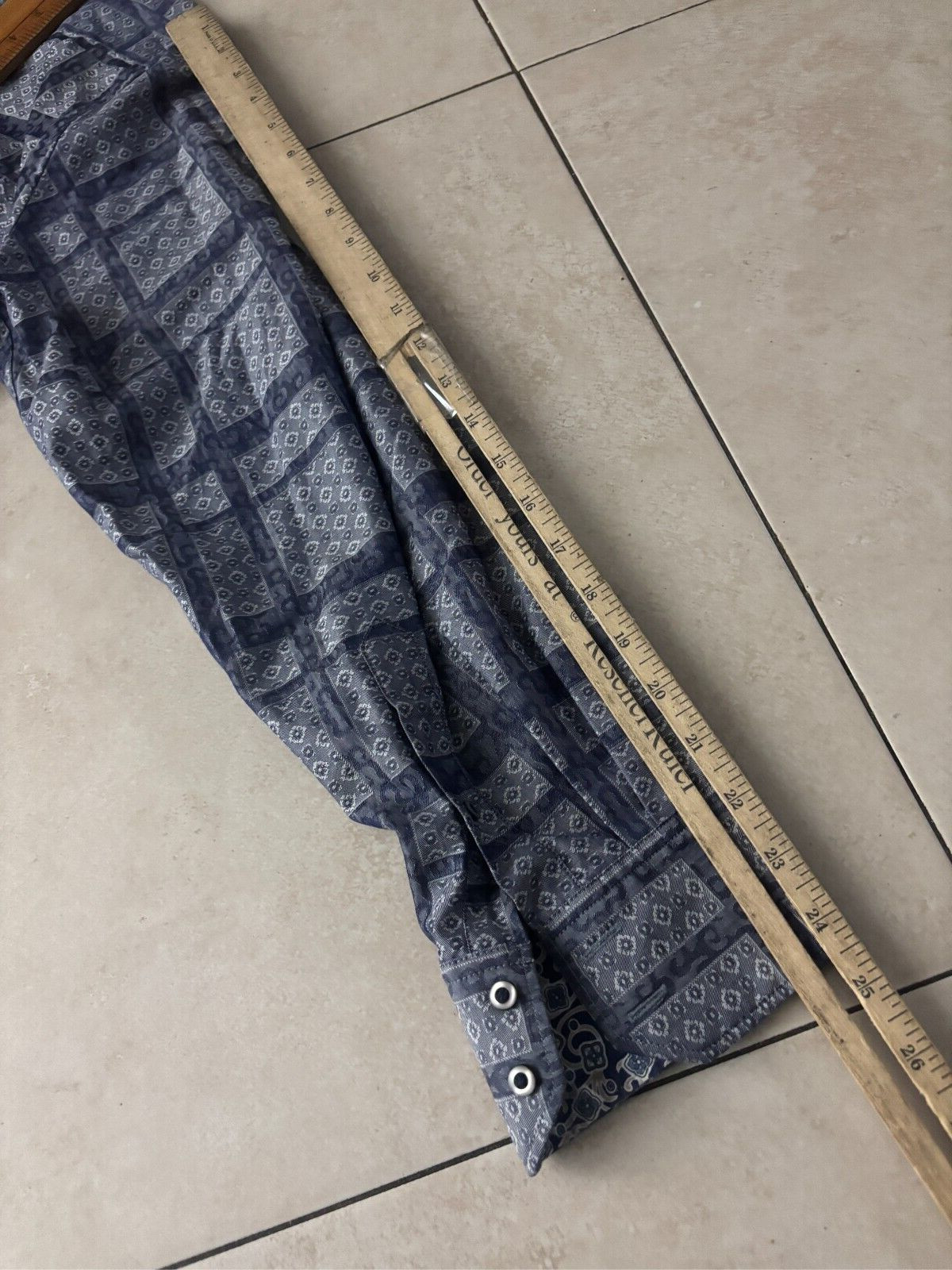 Robert Graham Button Down Shirt Patchwork Paisley… - image 8