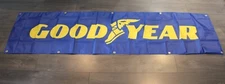 Good Year Tires Banner Flag Big 2x8 ft Goodyear Racing Tire Shop Garage Mechanic