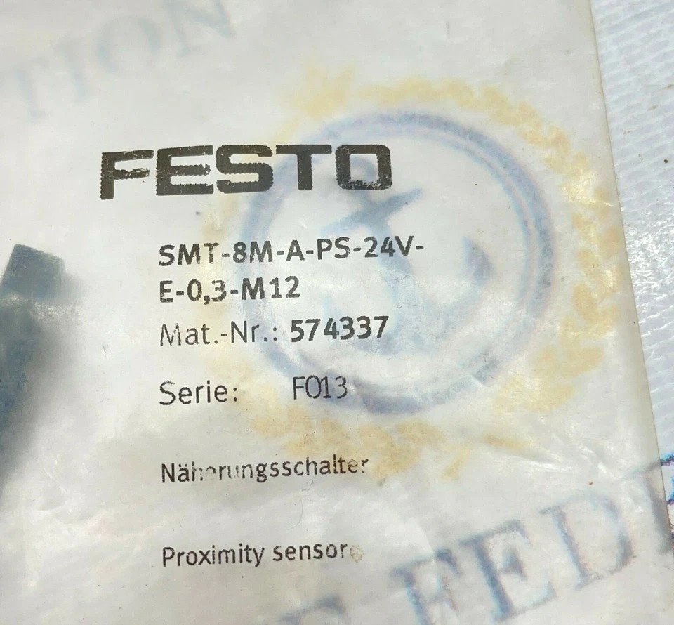 Festo SMT-8M-A-PS-24V-E-0,3-M12 574337 Proximity sensor Switch - Image 2 of 4