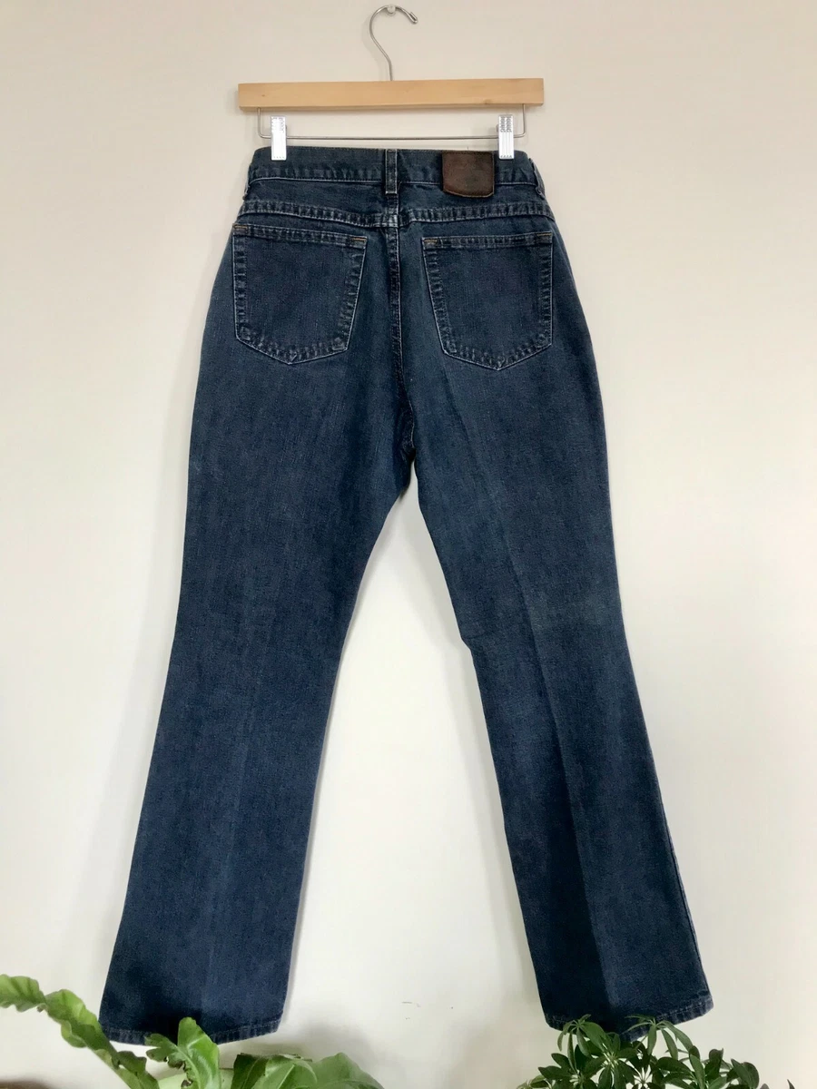 Vintage Lee Dungarees Can't Bust 'Em Flare Denim Jeans Made in the U.S.A -  8M