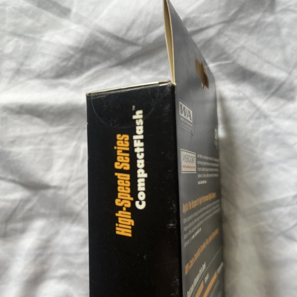 Vintage Lexar 256MB Compact Flash memory card IBM With Case New / Sealed - Image 3 of 4