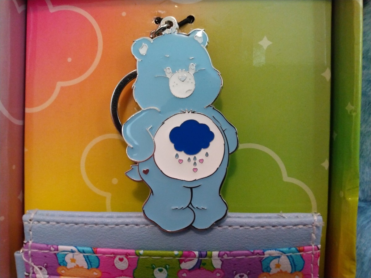 Care Bears GRUMPY BEAR PLUSH Mini Backpack, Card Holder and 