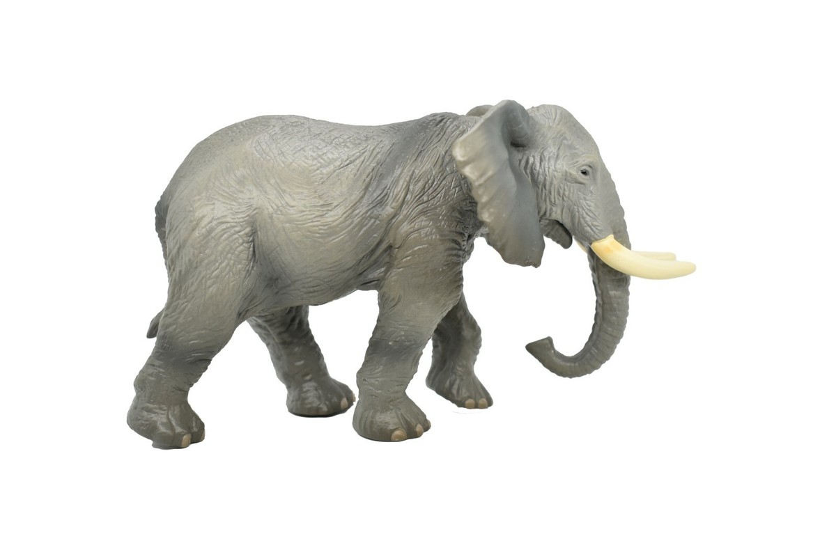 Elephant African Museum Quality Plastic Toy Animal Kids Gift