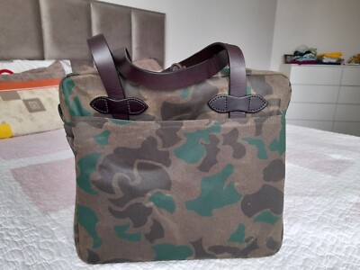FILSON LIMITED EDITION WAXED RUGGED TWILL TOTE BAG WITH