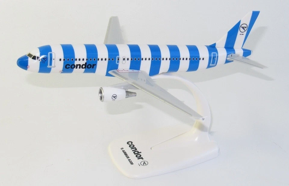 Condor "Sea" Airbus A320 Scala 1:200 Modellino Collezione Esposizione - Immagine 4 di 4