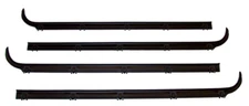 Inner & Outer Window Belt Felt Sweep Kit with Vent Windows 83-88 Ford Ranger