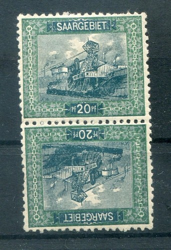 Saar Flap Center Cartoon 55KdrIV Impeccable MH (79655