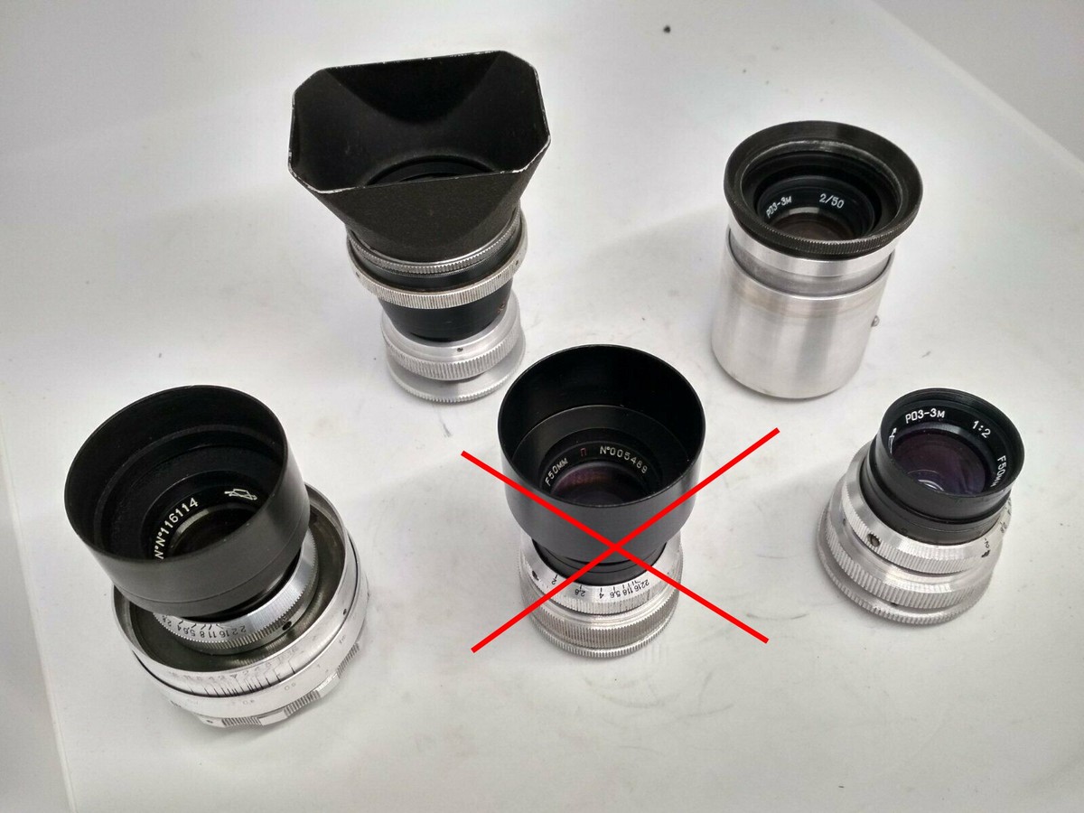 OKC PO3-3m 50mm f/2 M39 RFr mirroless cameras CZ Planar Copy