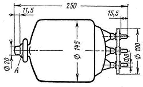 GMI-90 (ГМИ-90) RARE RUSSIAN PULSE MODULATOR BEAM POWER TUBE 140W NEW ...