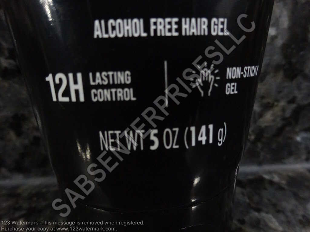 5 Axe MAX HOLD GEL #10 Men's Alcohol Free Hair Gel Non-Sticky 12H Control 5 oz.