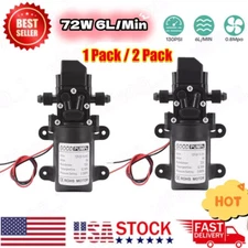 12V Water Pump 130PSI Self Priming Diaphragm High Pressure Automatic Switch USA