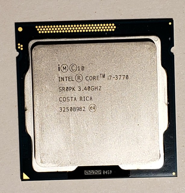 Intel Core I7-3770 3.4ghz Quad-core Ivy Bridge Lga1155 Intel Core I7-3770 3.4ghz Quad-core Ivy Bridge Lga1155