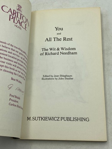 You and all the rest: The wit & wisdom of Richard Needham (1982) - Imagen 6 de 14