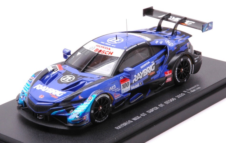 定番 Gt / Nsx Raybrig #100 1 Yamamoto/T.Makino 2020# Gt500 Super レーシングカー