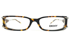 DKNY Eyeglasses Frames DY4556 3271 Tortoise Silver Rectangle Full Rim 51-16-135