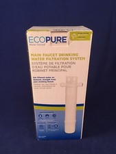 EcoPure Main Faucet Under Sink Filtration Sys...