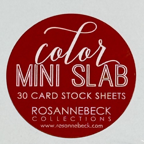 NEW Rosanne Beck Funny Christmas Chocolate Mini Slab 30 Card Stock Sheets Paper - Picture 3 of 5