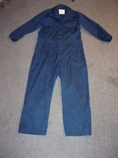 USGI US MILITARY WORK/ UTILITY COVERALLS JUMPSUIT BLUE SIZE 48 LONG EC 286