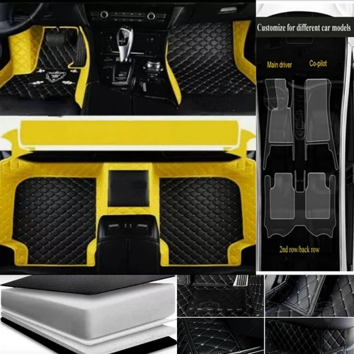 For GMC All Models Waterproof Car Floor Mats Handmade Carpets Auto Personalized - Bild 21 von 37