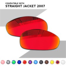 Wholesale POLARIZED Replacement Lenses for-Oakley Straight Jacket 2007 Sunglass