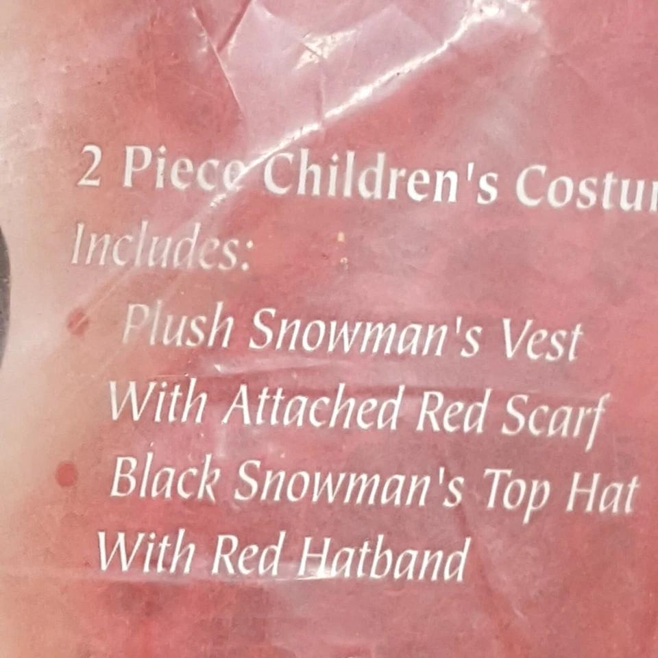 Divertido Mundo Bebé 2 Piezas Navidad Bebé Nieve Disfraz Se Adapta hasta 24 Meses Chaleco Sombrero Foto 3 de 4