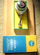 Vintage Taylor Navigator Compass 2957 for Waterway or Highway use- Original Box