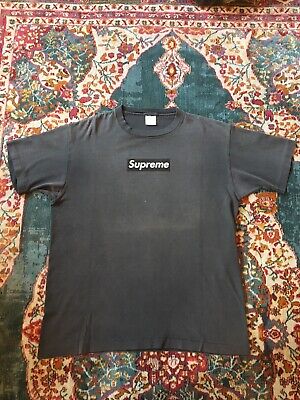 Vintage 1997 Supreme Box Logo T Shirt Sz Large RARE 90’s Single Stitch |  eBay