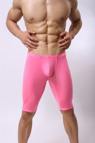 Smooth Men's Bodybuilding Top Shirt Long Pants Boxers Shorts Briefs Underwear - Picture 7 of 15