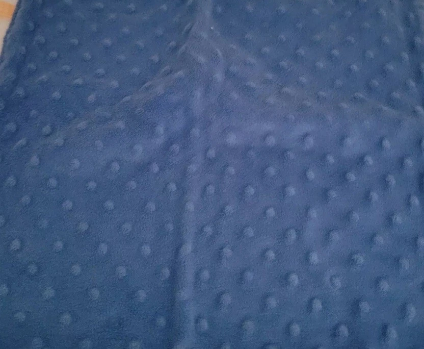 2 Baby Lovey Security Blankets 2 With Tabs 1 With Minky Dots On One Side - Image 3 of 4