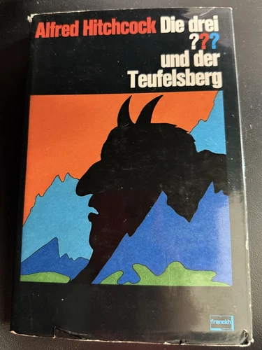 A. Hitchcock Die drei ??? Fragezeichen und der Teufelsberg alte Ausgabe 1985