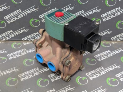NEW ASCO /UCC 314491 SK-1955-49 Red Hat Solenoid Valve 120V Coil No Box