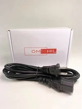 [UL Listed] OMNIHIL 8 Feet Long AC/DC Power Cord for DENON AVR-X4700H