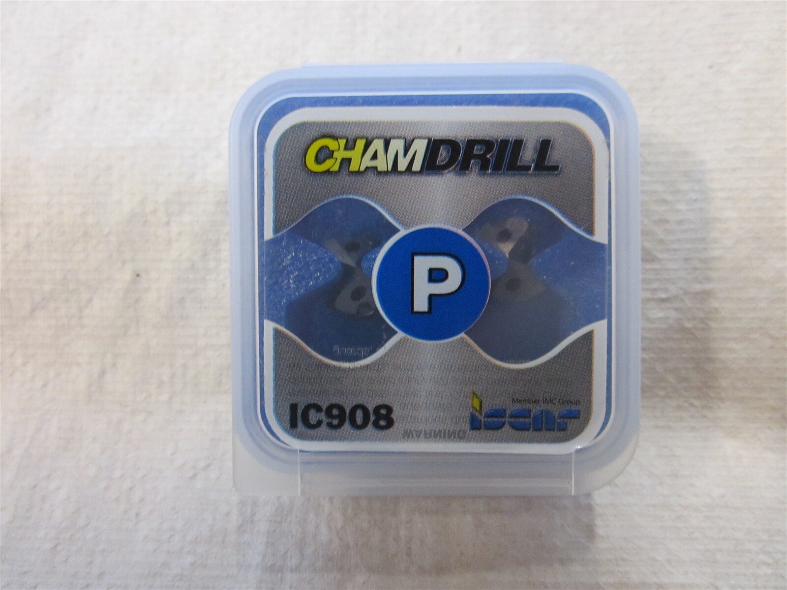 ISCAR CHAMDRILL IDP 123 IC908 P15P30 M20M30 IDP 0484 2 Pieces Per