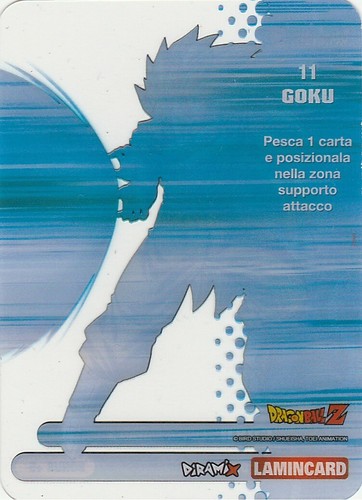 Lamincards Dragon Ball Z Diramix Serie 2020 GOKU N 11 - Imagen 2 de 2