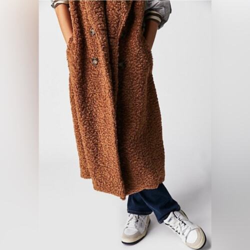 NWT Free People Cozy Time Vest in Cashew - Picture 2 of 9
