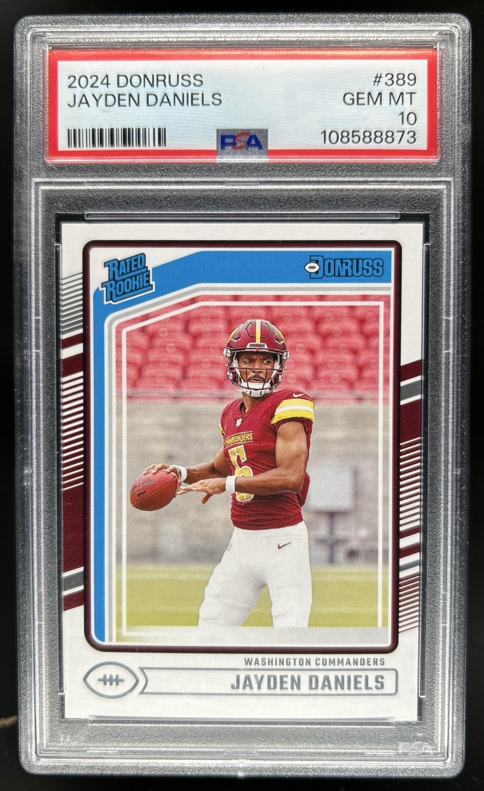 Jayden Daniels Panini Donruss #389 Base