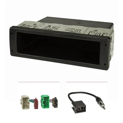 Kit cache radio adapté pour Volvo S40 V40 Facelift 2000-04 compartiment de ra... - Photo 1/4