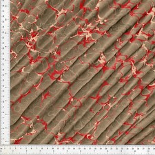Hand Marbled Paper for Bookbinding, Spanish Pattern 48x67cm 19x26in Series f911