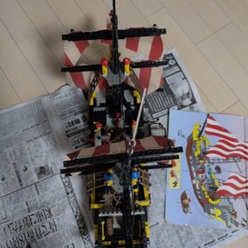 LEGO Black Seas Barracuda 6285 Vintage in 1989 No Box Used from Japan